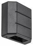 7319 svietidlo Lippa,vonk.LED 6W cierna