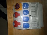 B.18.320-8W R-Box 1x16/4, 1x32/4, 4x250V vyp.