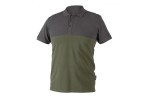 HT5K419 -XL  Polo tričko bavlnené / lesná zelená - sivá /