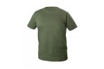 HT5K426- L Tričko bavlnené   /lesná zelená/