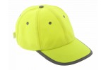 HT5K187 vysoko viditeľná baseballová čiapka /žltá/