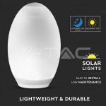 SKU8557 LED solárne vajíčko RGB